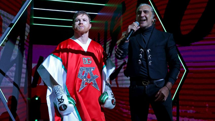 Entre mariachi y Alejandro Fernández: la impresionante entrada del "Canelo" Álvarez al cuadrilátero