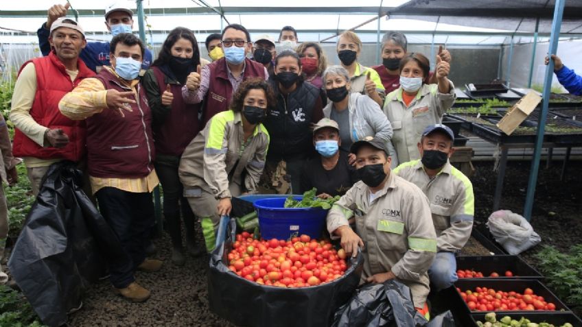 Evelyn Parra anuncia creación de huertos urbanos en Cendis y escuelas