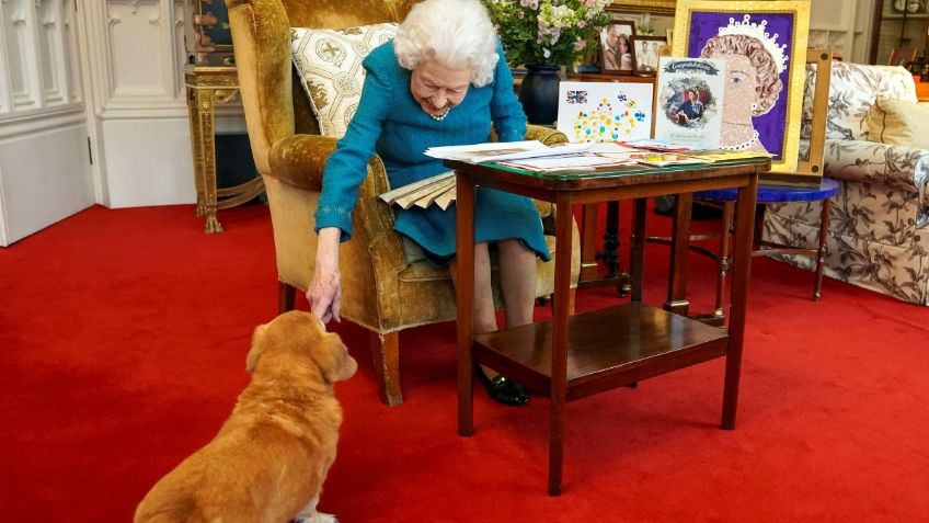 La reina Isabel II reinó con sus canes durante 25 mil 764 días