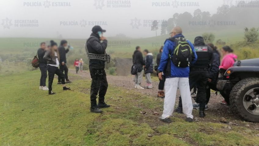 Un grupo de senderistas se perdió en el Nevado de Toluca; fue rescatado gracias a una señal GPS