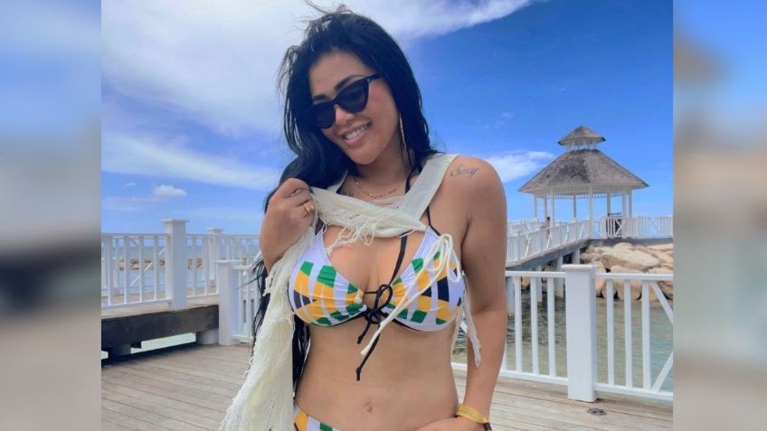 Gomita derrite la red con atrevido baile en bikini desde la playa: VIDEO