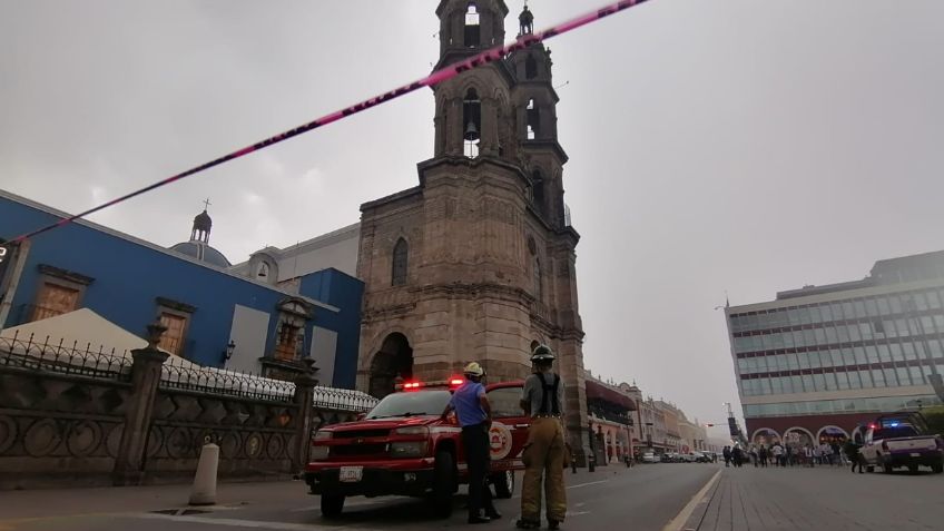 Sismo 7.7: Catedral en Tepic es acordonada por daños en sus torres