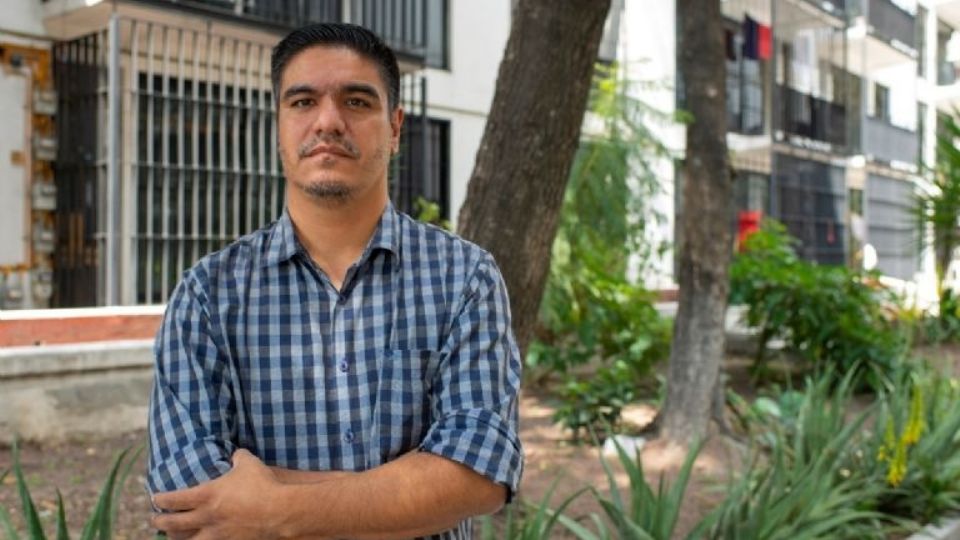 Héctor Toledo, uno de los habitantes del Multifamiliar Tlalpan.