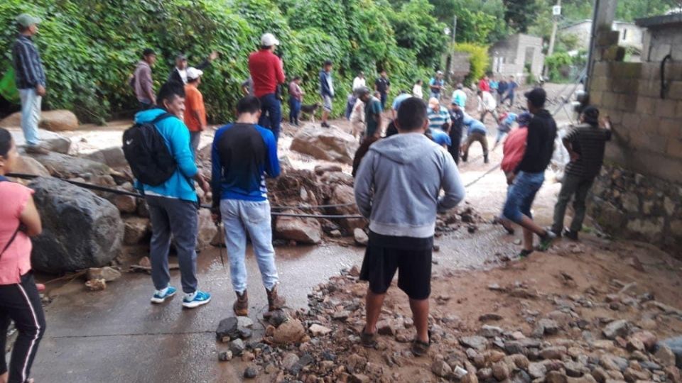 municipio del Edomex bajo el agua