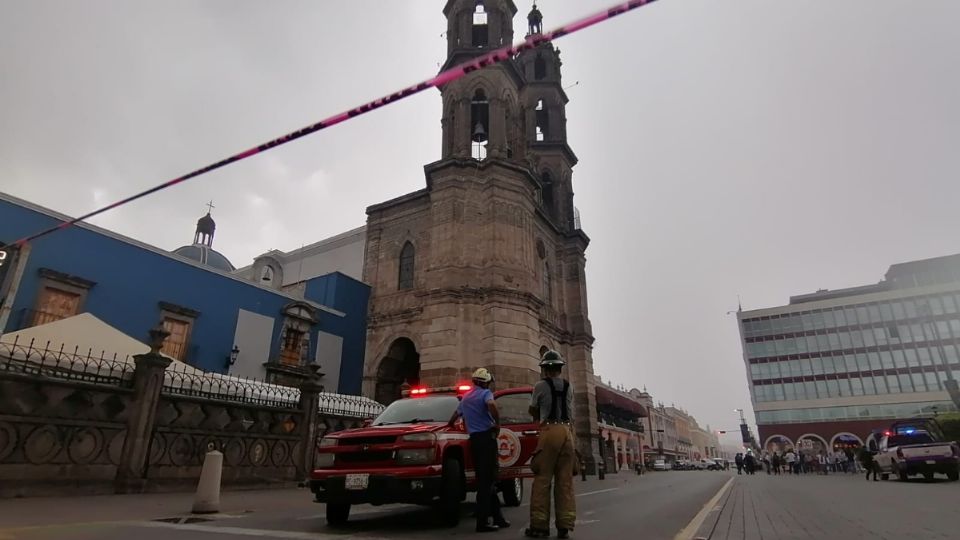 Torres de catedral de la Asunción de María fueron dañadas