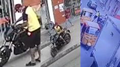 Un hombre se viraliza por perseguir al ladrón de su moto a pie hasta que lo alcanzó