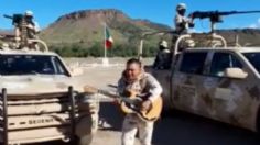 ¡Puro talento! Militar compone y difunde corrido para relatar la detención de “El Duranguillo”