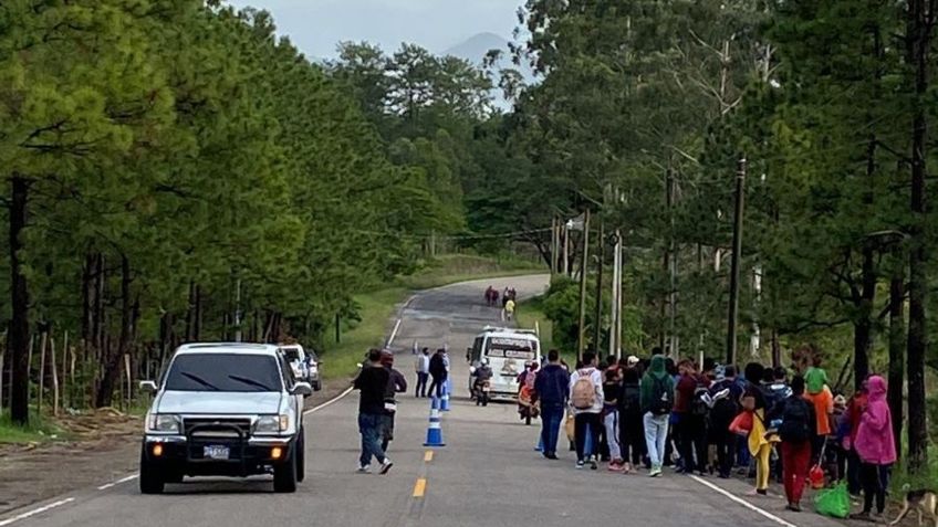 Guatemala activa redadas por caravana rumbo a México