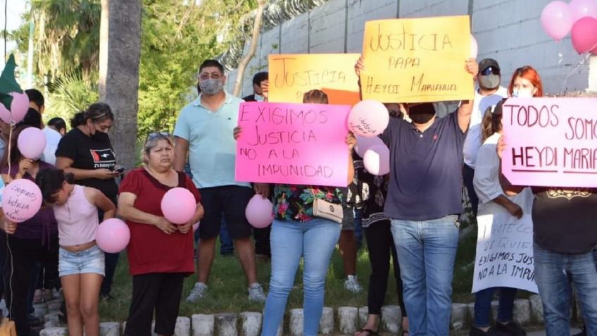 Una niña murió en Tamaulipas al recibir una bala perdida, mientras viajaba con su familia