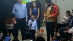 VIDEO | La sincera declaración de un niño que sacó carcajadas en su cumpleaños: "No quería que vinieran"