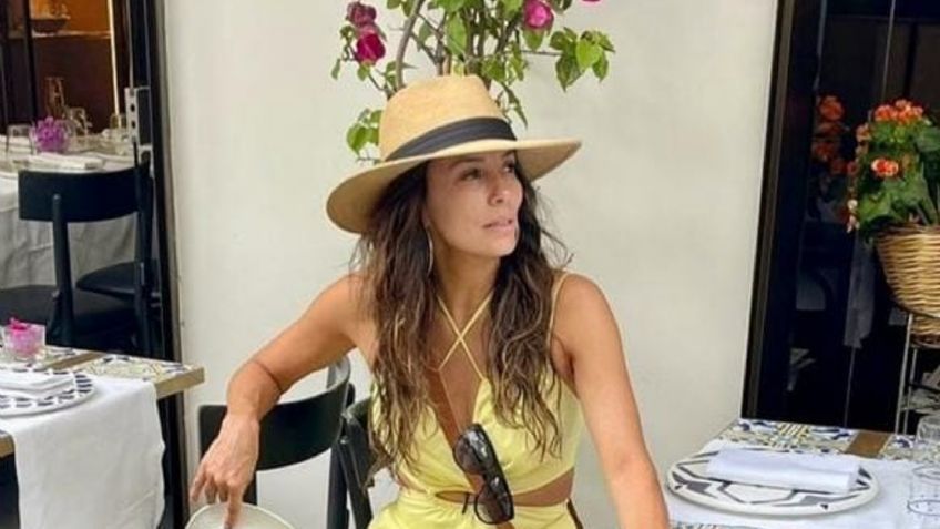 Eva Longoria conquista Instagram con el minivestido más arriesgado para el otoño