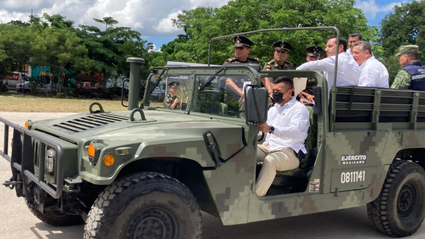 Ejército mexicano y Yucatán inician construcción del Gran Parque de La Plancha en Mérida 