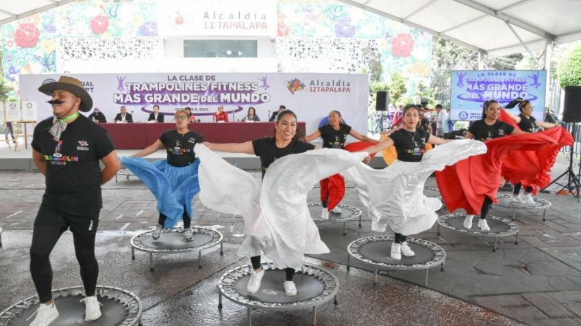 ¿Cuándo y dónde será la clase masiva de trampolines fitness en la CDMX?