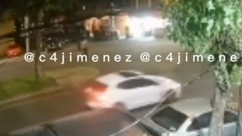 VIDEO | Hombre intenta atropellar a su exnovia y embiste a su acompañante en Coyoacán