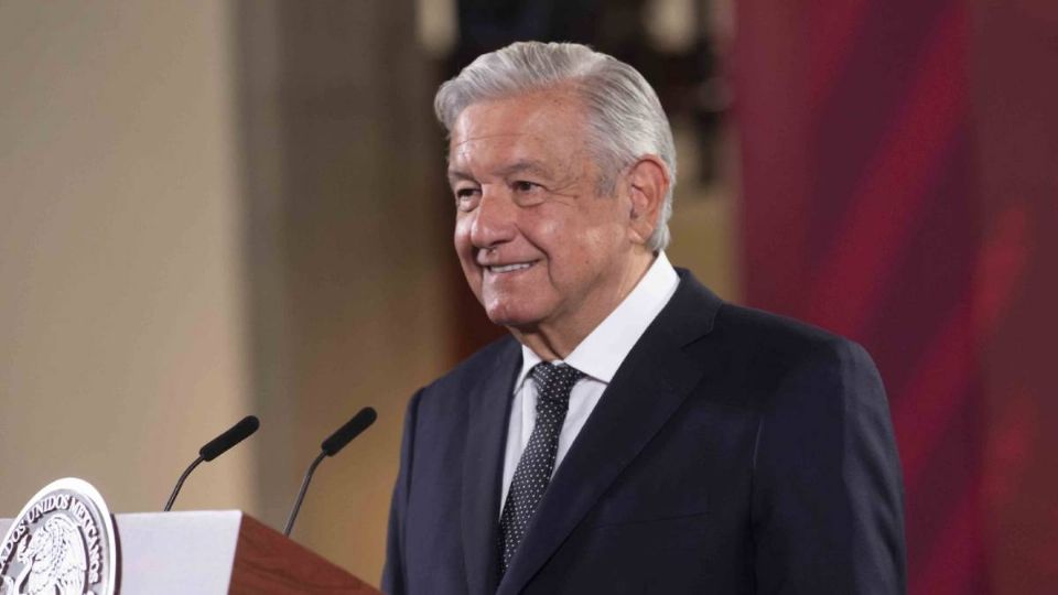 AMLO en la Mañanera.