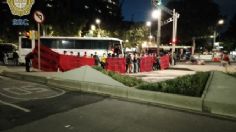 Bloqueo en Reforma e Insurgentes afecta a miles: Anuncian servicio provisional de Metrobús