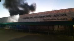 Sonora: un incendio en el área femenil del Cereso obliga a desalojar 600 personas