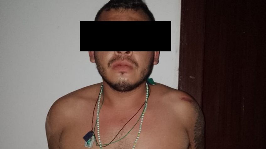 Elementos de Sedena aseguran arsenal y detienen a presunto líder criminal en Guaymas