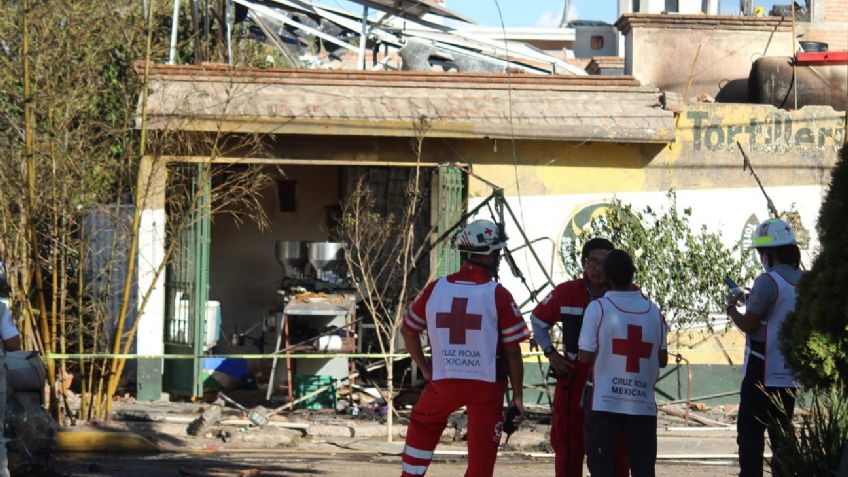 Explosión en tortillería en Jesús María deja 12 lesionados