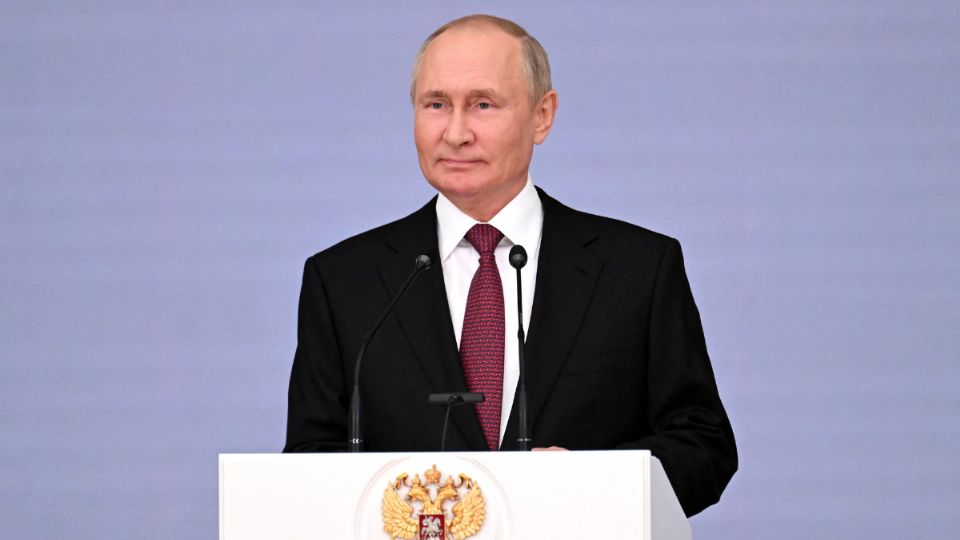 Vladimir Putin, presidente ruso.