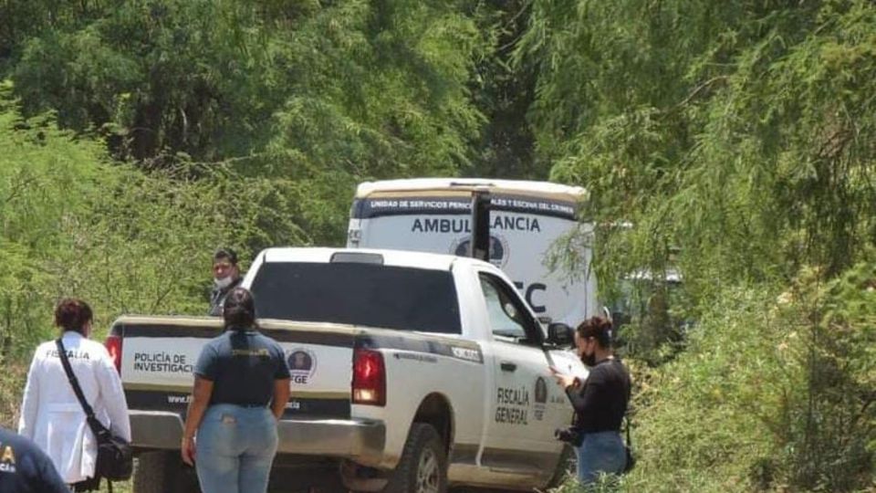 Pobladores ubicaron esta mañana los dos cadáveres con lesiones por arma de fuego.