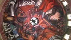 Fotos | El sismo del 19 de septiembre causó fisuras a un mural de José Clemente Orozco