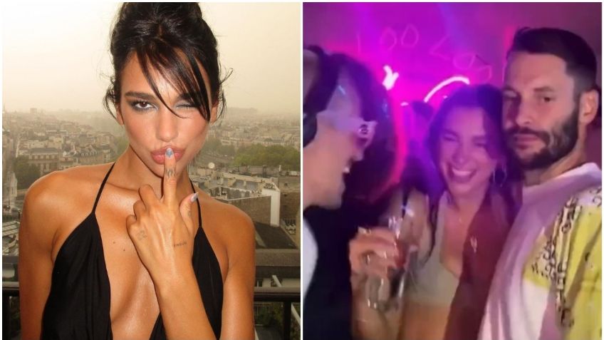 VIDEOS | Dua Lipa estaba de fiesta con Arón Piper en la CDMX antes del sismo