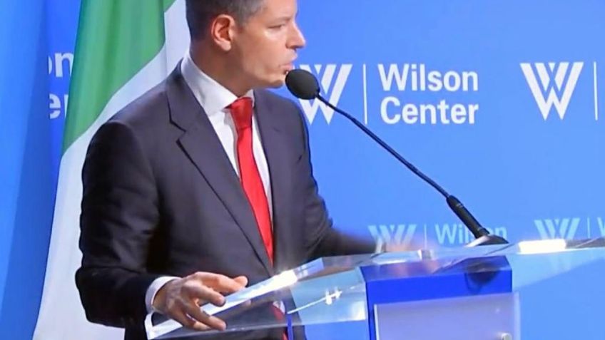 Alejandro Murat presenta su estrategia contra la pobreza en el Wilson Center de Washignton DC