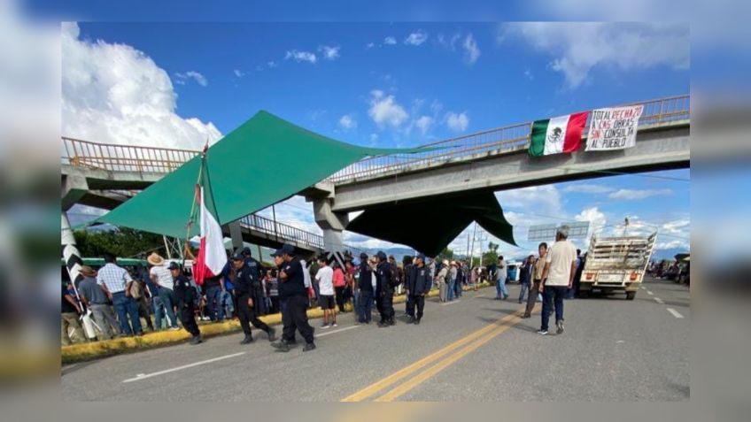 Urge regular marchas y plantones en Oaxaca ante afectaciones provocadas