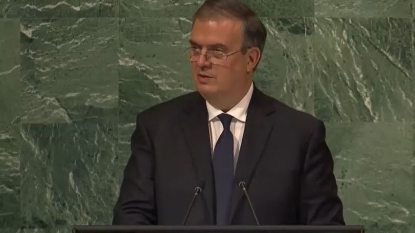 Marcelo Ebrard critica a Consejo de Seguridad de la ONU