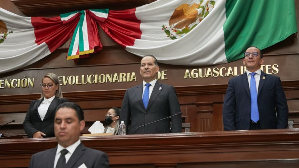 Durante la entrega de su último informe de gobierno