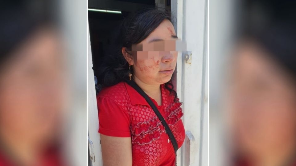 La mujer decidió quedarse en la puerta de su casa hasta que llegara la policía