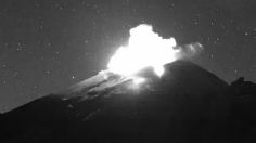 Volcán Popocatépetl: Así se vio la fuerte explosión de esta madrugada