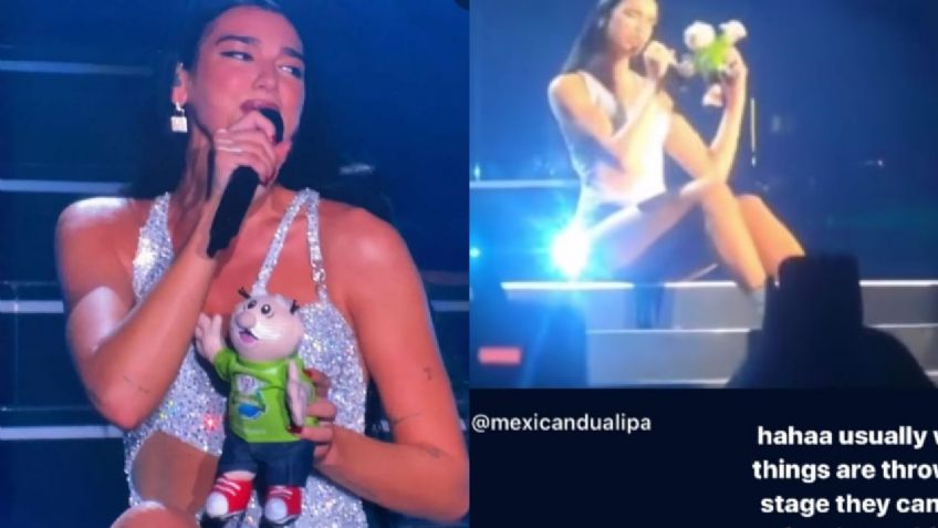 Dua Lipa  rompió el silencio e hizo las paces con el Dr Simi en concierto de  Monterrey: "Estamos bien"