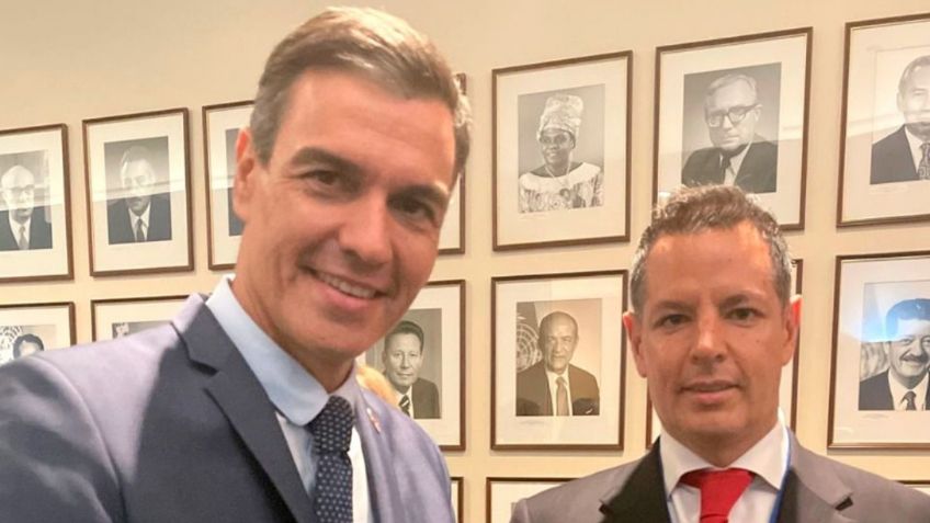 Alejandro Murat sostiene reunión con presidente de España en torno a estrategia de digitalización