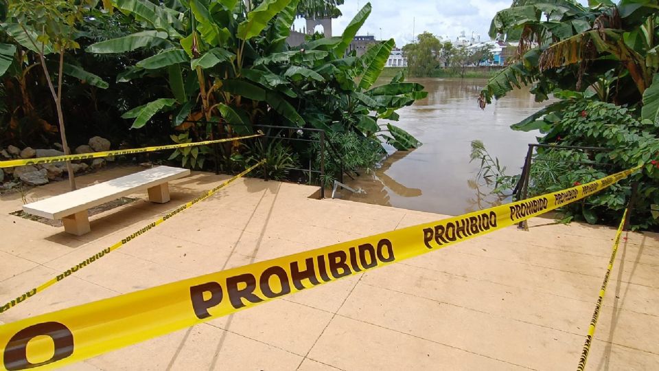 En Villahermosa temen que se desborde el Río Grijalva