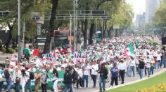 En fotos: Así transcurrió la Marcha por la paz y por la Unión de México con Adrián LeBarón y Verónica del Castillo