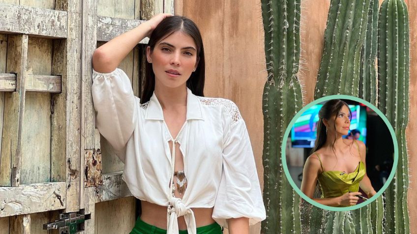 Esmeralda Ugalde, hermana de Ana Bárbara, enamora a sus seguidores con FOTOS en elegante vestido verde