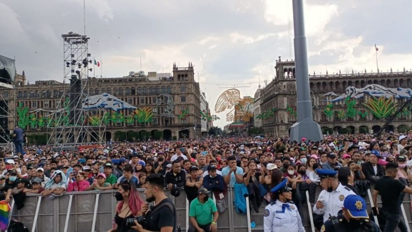 Grupo Firme rompe récord en el Zócalo capitalino con 280 mil asistentes