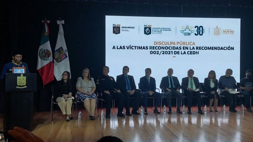 SSP de Nuevo León ofrece disculpas a familias de víctimas que fueron asesinados por la Fuerza Civil