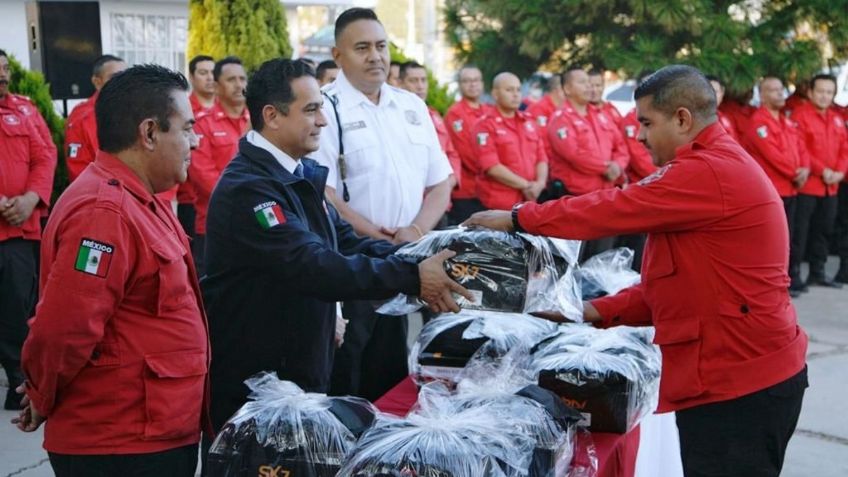 Toño Ochoa: Fortalecemos a los bomberos para proteger mejor a los duranguenses