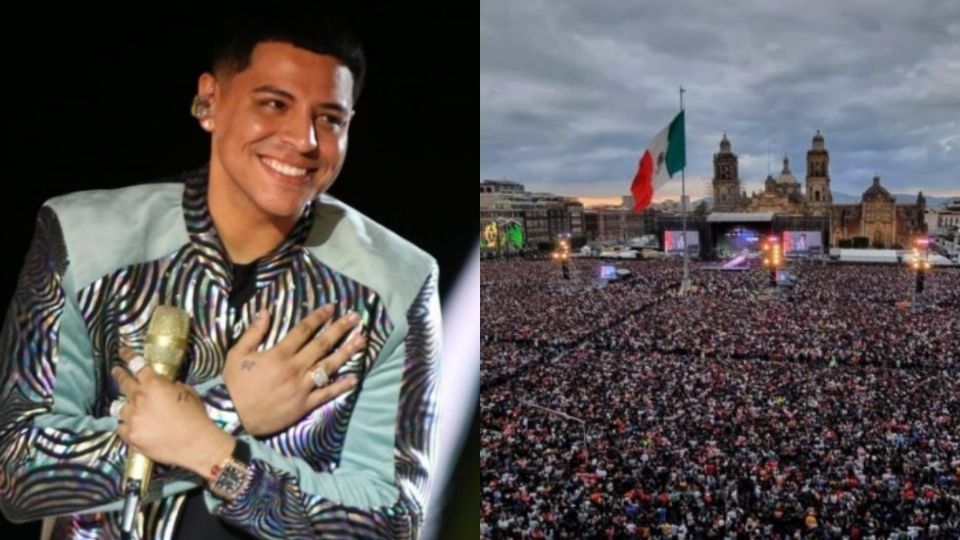 Grupo Firme superó récord de audiencia en el Zócalo de la CDMX