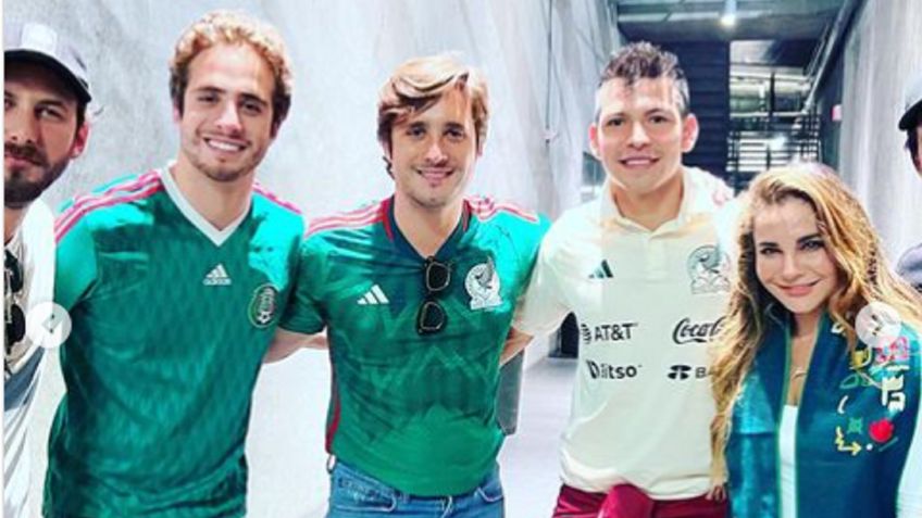 FOTOS | Martha Higareda y Diego Boneta disfrutan con Memo Ochoa y "Chucky" Lozano rumbo a Qatar 2022