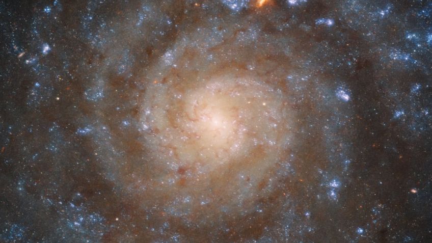 FOTO | La NASA capta los "huesos" de galaxia espiral con ayuda del telescopio espacial James Webb