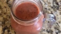 Una mujer se viraliza tras comerse su placenta en un espumoso smoothie: "Estuvo deliciosa"