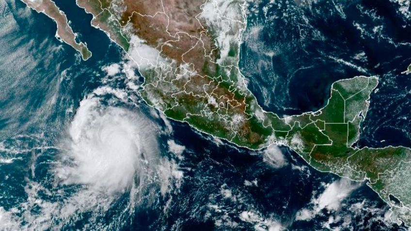 Tormenta tropical Carlotta y Daniel: ¿cómo va su formación frente a costas de México hoy, 4 de agosto?