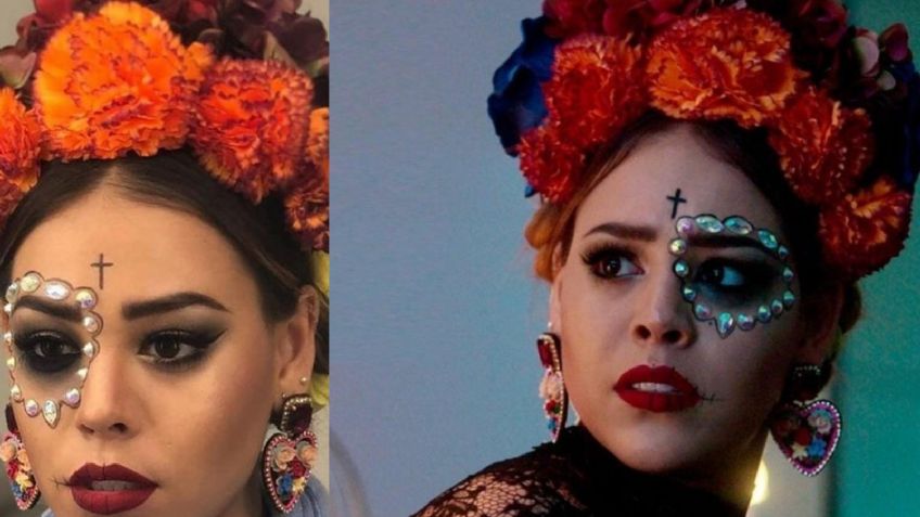 Maquillaje de Catrina: así puedes recrear el look que Danna Paola llevó en "Élite" este Halloween