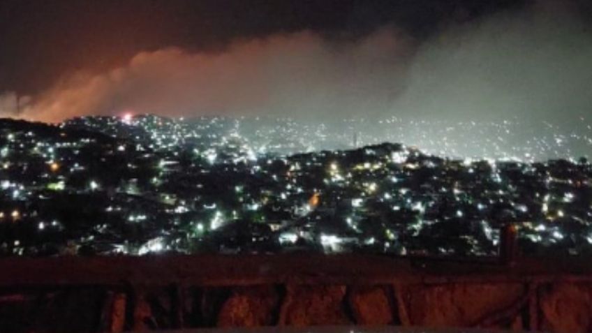 Oaxaca: registran enorme nube de humo en Salina Cruz y causa pánico entre habitantes