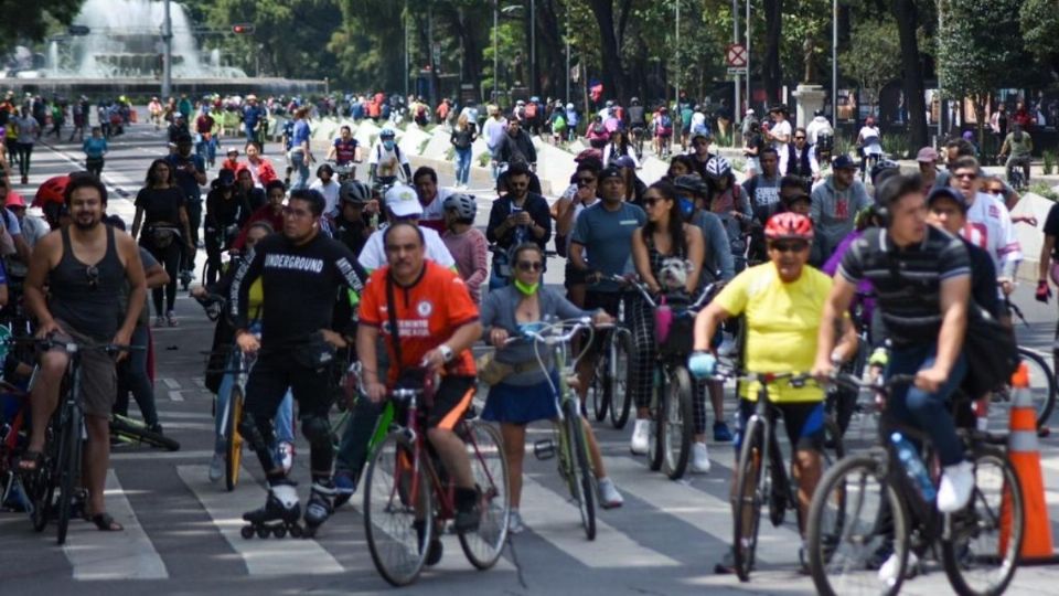 El Paseo Dominical “Muévete en Bici” se llevará a cabo de 08:00 a 14:00 horas