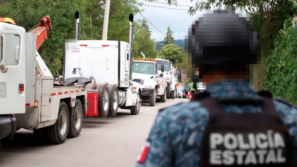 Los efectivos acudieron a un predio abandonado en la localidad de Santa Ana Azacpotzaltongo